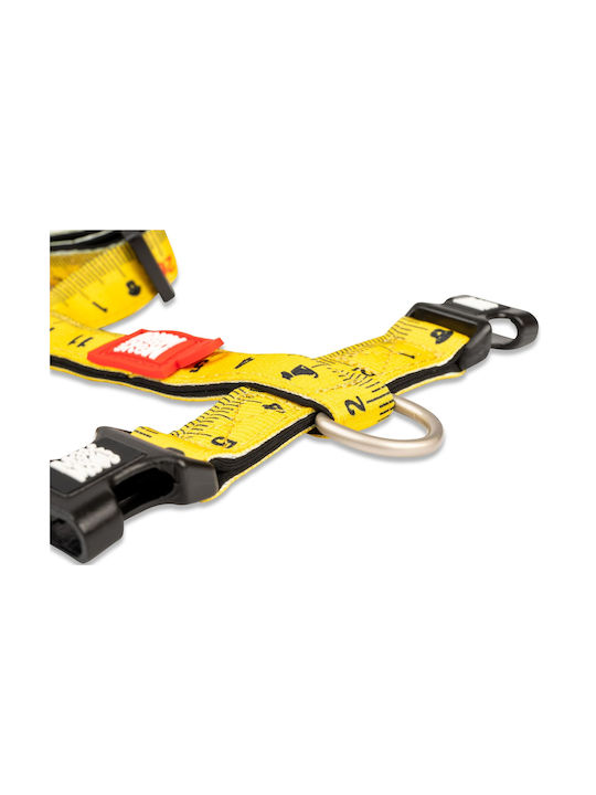 Max & Molly Нагръдник за куче Ruler Жълт X-Small 1мм x 32-40см MM0060