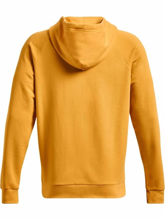 Rival Big Men's Sweatshirt with Hood Yellow