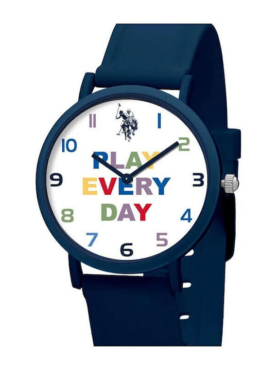 U.S. Polo Assn. Kinderuhr Blau