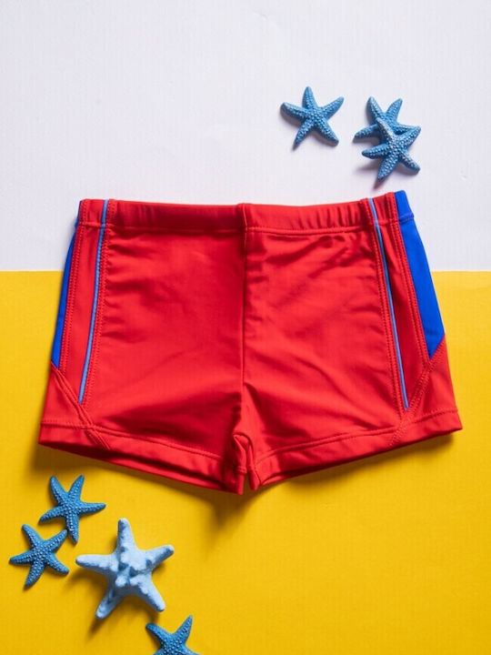 Comfort Kids Swimwear Swim Shorts Red