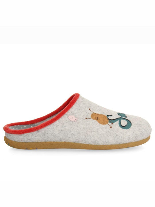 Gioseppo Laragh Women's Slipper In Gray Colour