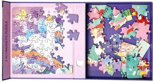Παιδικό Puzzle Μονόκεροι-Γοργόνες για 3+ Ετών 72pcs Mieredu
