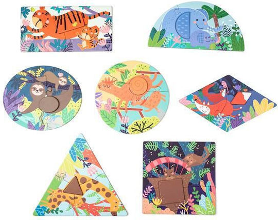 Kinderpuzzle My Very Big Animals für 3+ Jahre alt+ Jahre 26pcs Mieredu