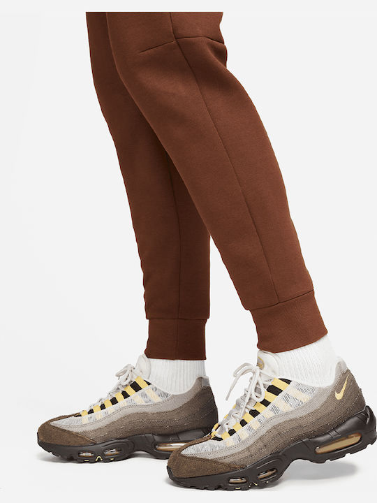 Sportswear Tech Fleece с Ластик Кафяв