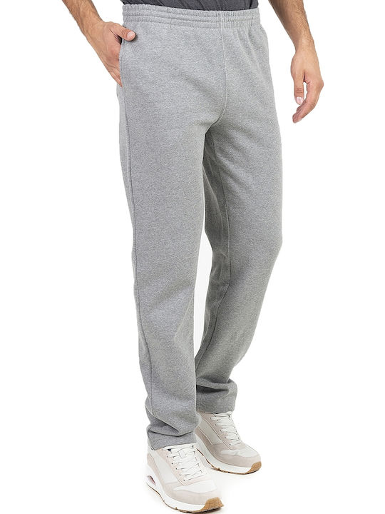 Sweatpants with Elastic Gray