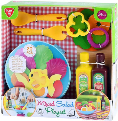 Playgo Fruits & Vegetables Toy Σετ Mixed Salad 20pcs