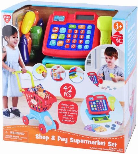 Playgo Kids Shop Supermarket for 3+ Years Old