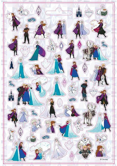 Exas Paper Autocolante Frozen 300 Bucăți