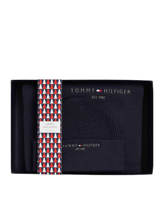 Beanie Ανδρικός Σκούφος σε Navy Μπλε χρώμα