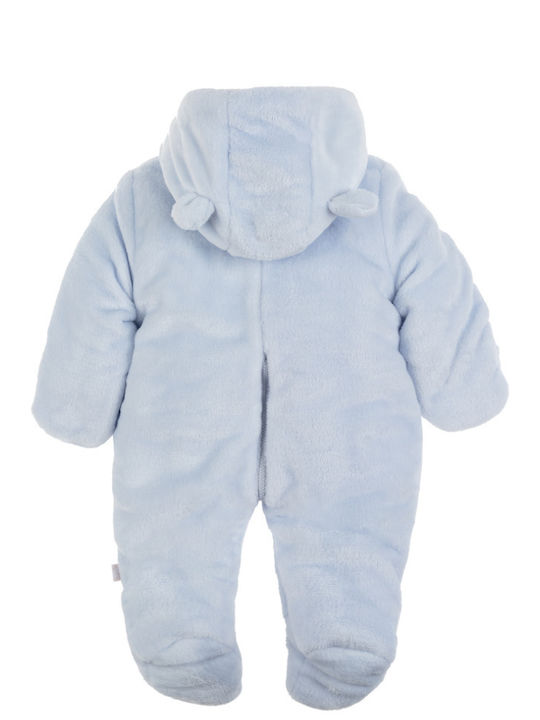 Losan Baby Bodysuit Set for Going Out Long-Sleeved Light Blue
