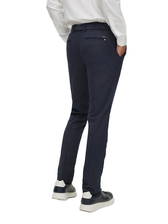 Hugo Boss Kaito1 Men's Trousers Chino in Regular Fit Navy Blue