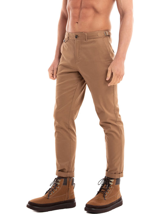 The Drift Παντελόνι Chino σε Κανονική Εφαρμογή Μπεζ