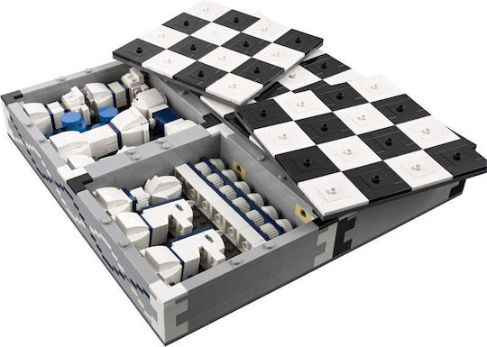 LEGO Cuburi De Construit Set De Șah Pentru 9+ Ani