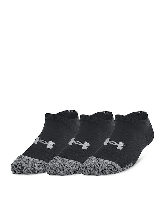 Under Armour Αθλητικά Παιδικά Σοσόνια Μαύρα 3 Ζευγάρια
