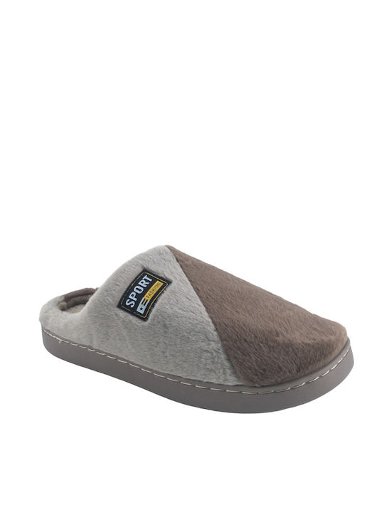 Jomix Men's Slipper Brown