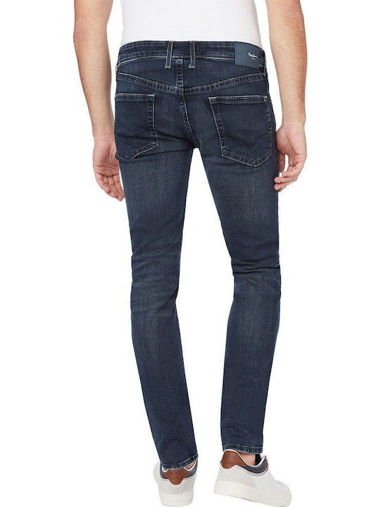 Pepe Jeans Hatch 32 Ανδρικό Παντελόνι Τζιν Slim Fit Μπλε