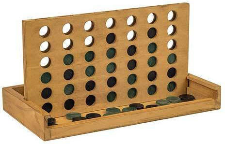 Brettspiel Four in a Row für 2 Spieler 6+ Jahre (EN) Professor Puzzle