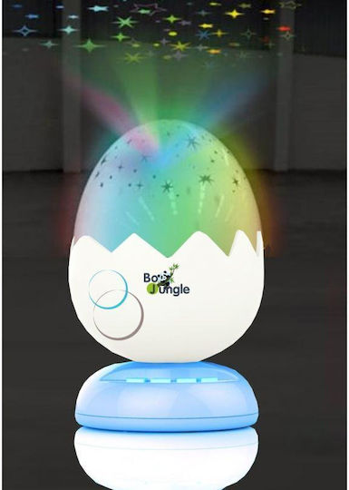 Bo Jungle Night Light Egg Battery Blue