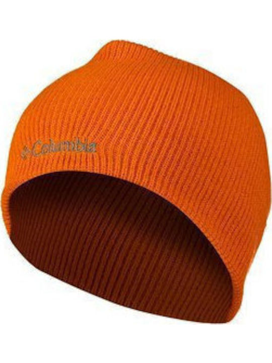 Knitted Beanie Cap Orange