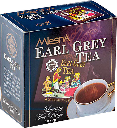 Mlesna Tea Earl Grey Tea 10 Bags 20gr