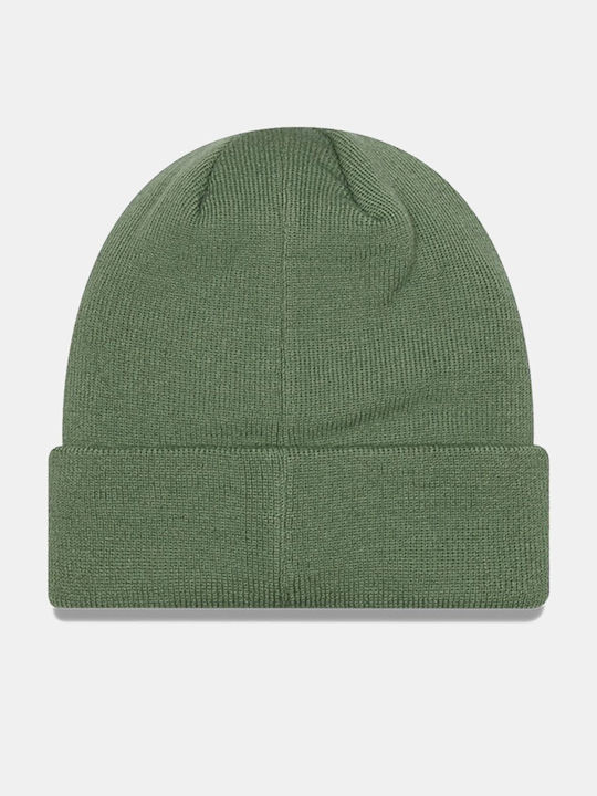 New Era League Knitted Beanie Cap Green