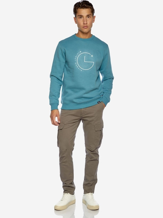 Trousers Cargo Elastic in Regular Fit Gray