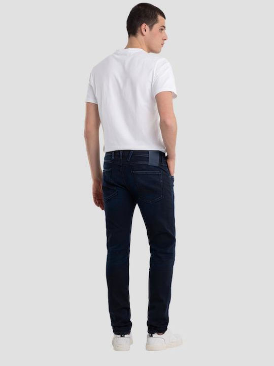 Replay Men's Jeans Pants in Skinny Fit Blue