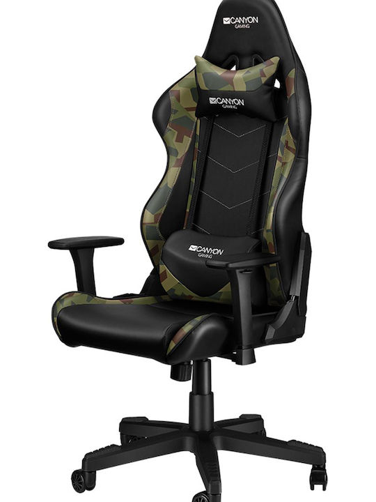 Canyon Argama GС-4AO Καρέκλα Gaming Δερματίνης με Ρυθμιζόμενα Μπράτσα Military