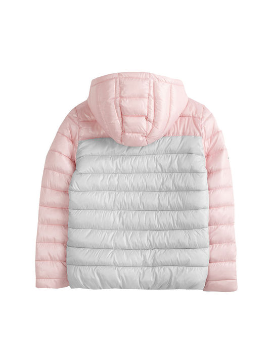 4F Kids Quilted Jacket short Hooded Multicolour