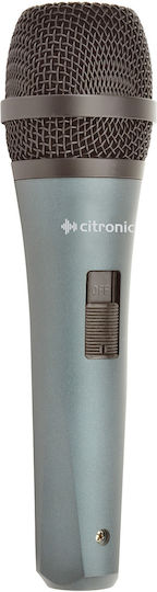 Citronic DM18 Δυναμικό Μικρόφωνο XLR Χειρός για Φωνητικά σε Γκρι Χρώμα