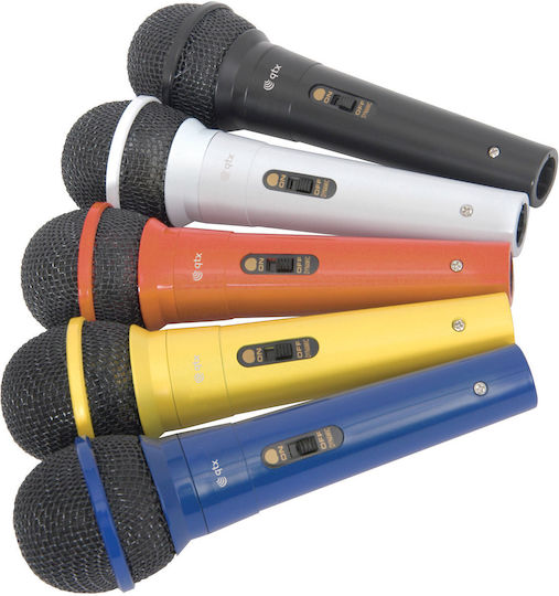 QTX Sound DM5X Seturi Δυναμικό Microfon XLR De mână pentru Vocale