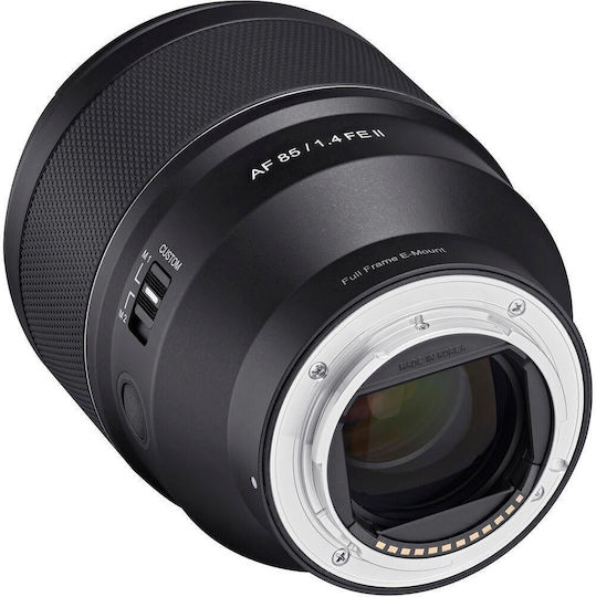 Samyang Full Frame Camera Lens AF 1,4/85 FE II Telephoto for Sony E Mount Black