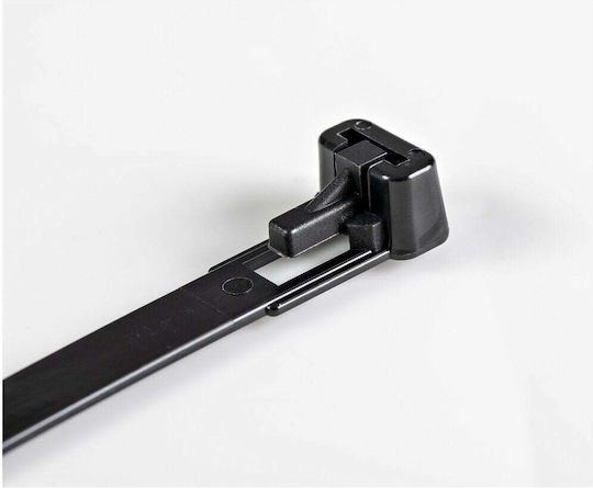 StarTech Cable Ties Plastic 50mm x 7mm in Black Colour (100 pcs) (CBMZTRB8BK)