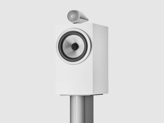 Bowers & Wilkins 705 S3 Pair of Hi-Fi Speakers Bookself 120W 2 No of Drivers W19.2xD29.7xH34.5cm. White