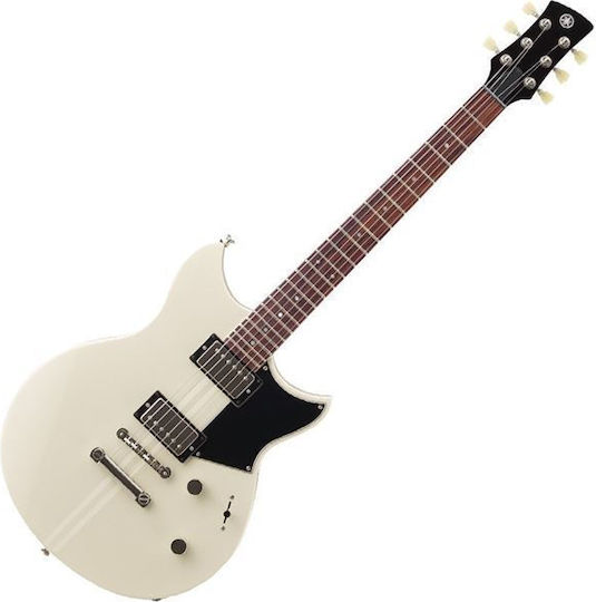 Yamaha Revstar RSE20 Elektrische Gitarre SG mit HH Tonabnehmerkonfiguration Vintage White