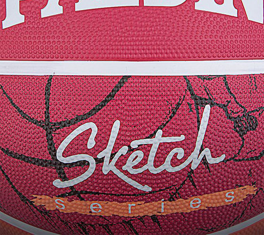 Spalding Sketch Dribble Μπάλα Μπάσκετ Outdoor