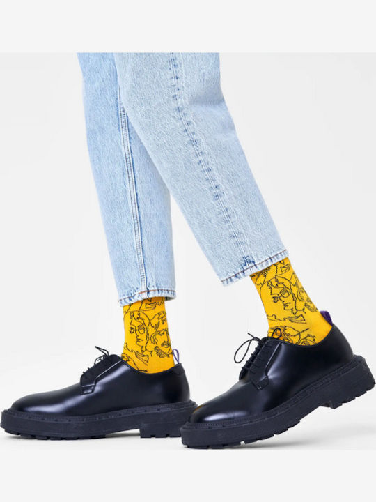 Happy Socks Beatles Lines Κάλτσες με Σχέδια Happy Socks Beatles Lines Κάλτσες με Σχέδια