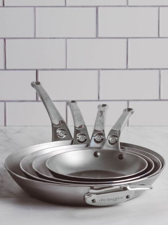 De Buyer Mineral B Pro Τηγάνι από Ανθρακούχο Χάλυβα 32cm