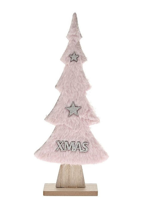 Beleuchtet Weihnachtsdekoration Baum Dreieckig 33cm Silber (Μiverse Farben)