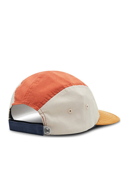 Buff Kids' Hat Jockey Fabric Sunscreen Multicolour