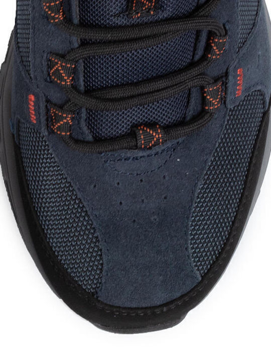 Skechers Ironhide Pantofi De Drumeție Pentru Bărbați Tip Botine Albăstru