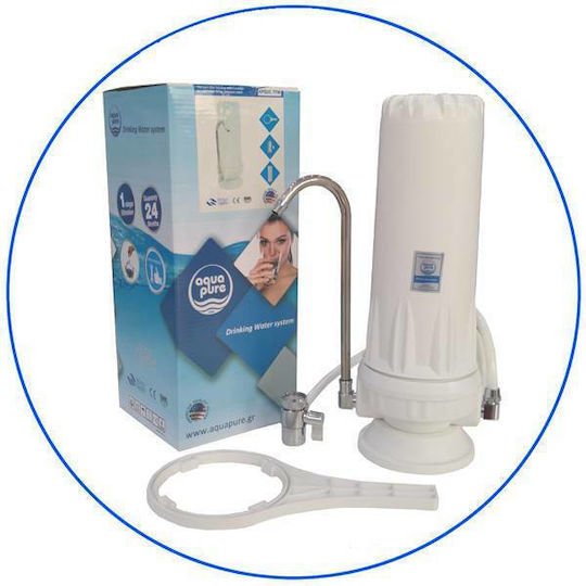 Aqua Pure APSUC TFW Sistem de Filtrare a Apei Singur Deasupra blatului cu Filtru de Schimb Aqua Pure APSUC TFW Sistem de Filtrare a Apei Singur Deasupra blatului cu Filtru de Schimb