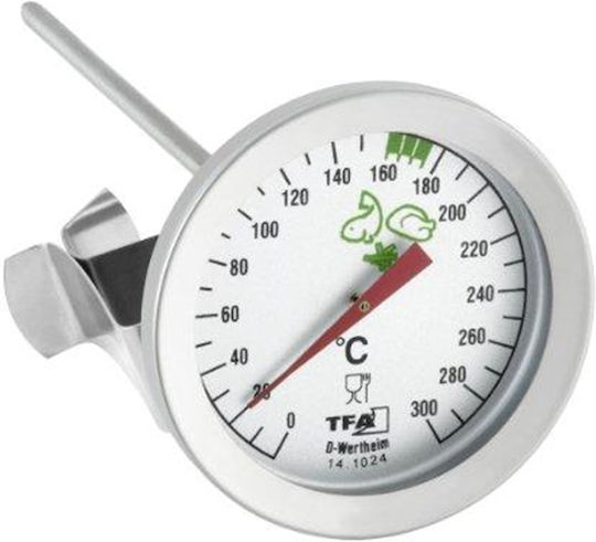 TFA Analog Oven Thermometer with Probe 0°C / +300°C