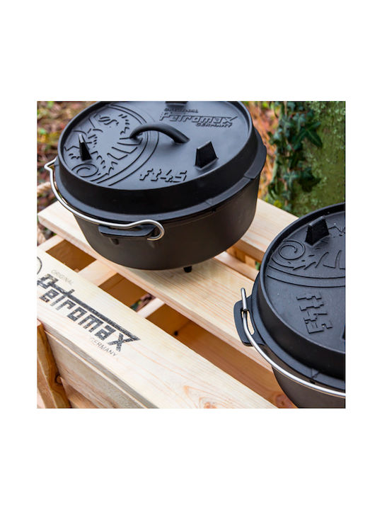 Petromax Dutch Oven Round Cast Iron 31.1x31.1cm 1pcs