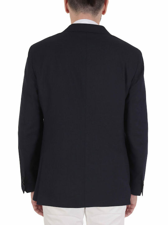 Michael Kors Ανδρικό Σακάκι Navy Μπλε