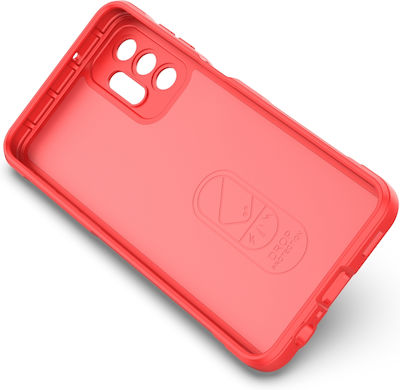 Hurtel Magic Shield Silicone Back Cover Durable Red (Galaxy A13 5G)