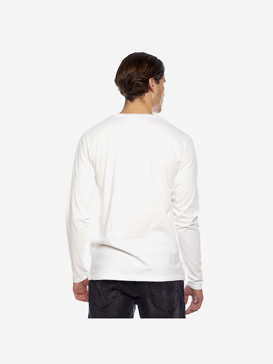 Brokers Jeans Men's Long Sleeve Blouse White