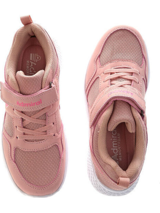 Kinder Sneakers mit Klettverschluss Rosa