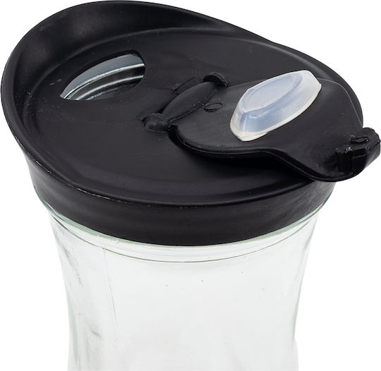 Stor Marvel ST00343 Flasche Wasser Glas mit Schraubverschluss Transparent 900ml