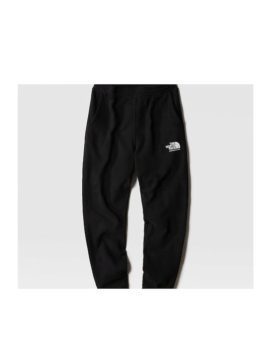 Coordinate Sweatpants with Elastic Black